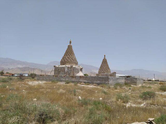  آغاز مرمت بنای تاریخی "مقبره دوگنبدان" در بستک هرمزگان