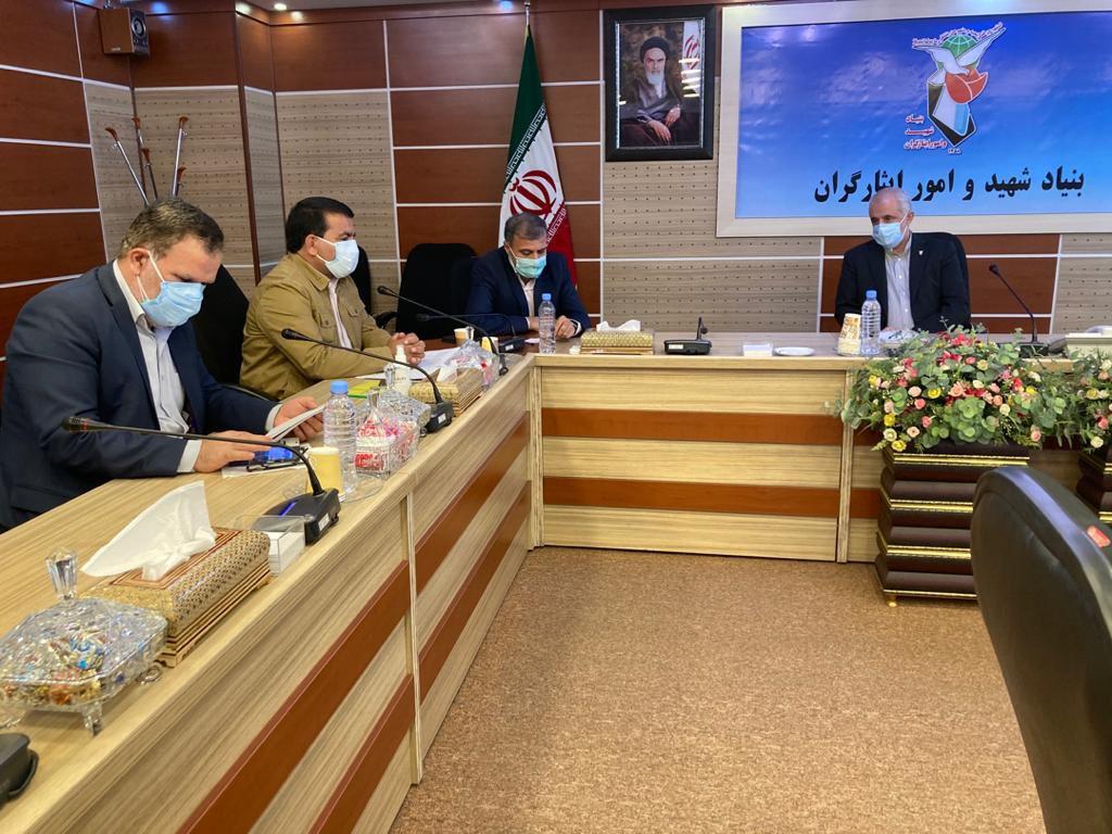  ديـدار دکتر احمد مـرادی با رئيس سازمان بنيـاد شهيـد و امور ايثارگران كشور