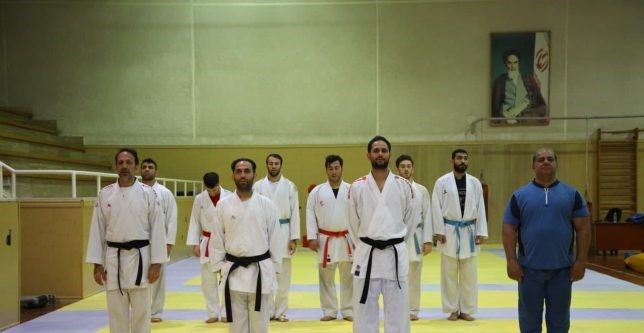 اردوی تیم ملی کاراته در جزیره کیش